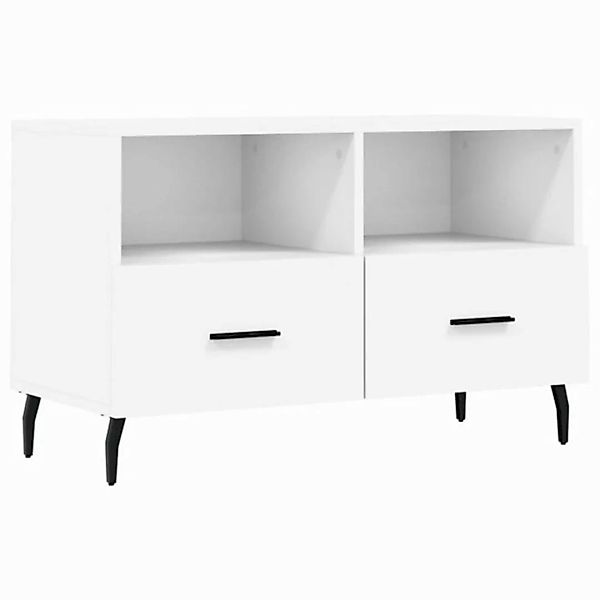 furnicato TV-Schrank Weiß 80x36x50 cm Holzwerkstoff (1-St) günstig online kaufen