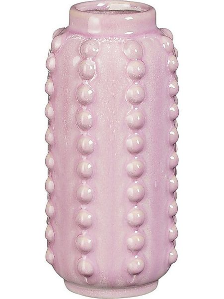 Mica Decorations Dekovase Mica Vase Boaz lila Keramik 18 x 8 cm günstig online kaufen