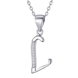 Morella Kette mit Anhänger Buchstabenkette Halskette günstig online kaufen