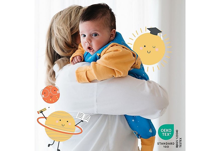Schlummersack Kinderschlafsack Schlafsack mit Füßen und umklappbaren Bündch günstig online kaufen