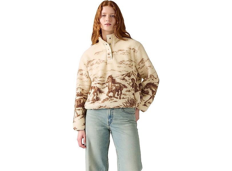 Levi's® Fleecejacke Kasey Sherpa Pullover Ow Kasey Sherpa Pullover Ow günstig online kaufen