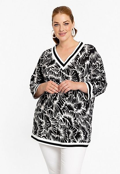 YOEK Tunika Damen Tunika mit Druck günstig online kaufen