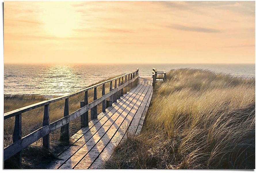 Reinders Poster "Weg zum Strand" 1 Stk. tlg. günstig online kaufen