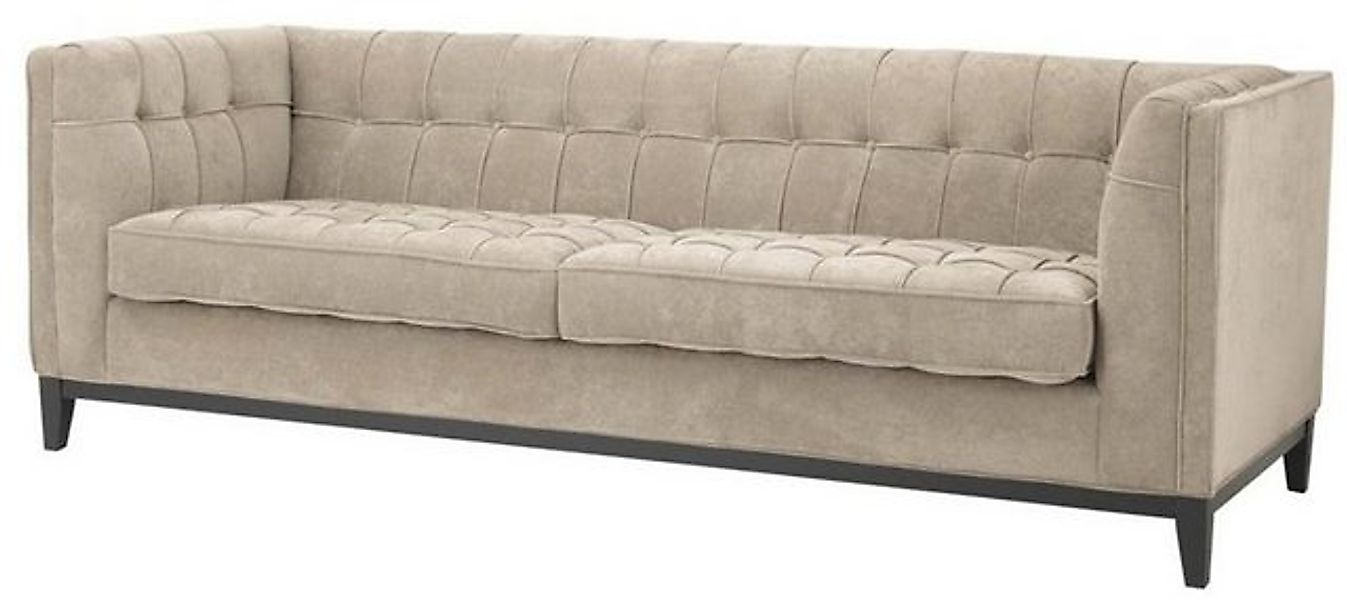 Casa Padrino Sofa Luxus Sofa Greige 230 x 81 x H. 78 cm - Luxus Kollektion günstig online kaufen