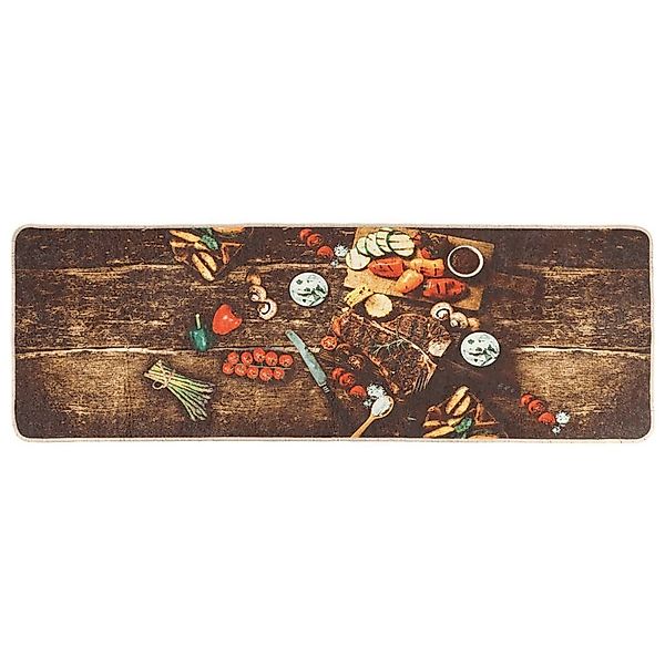 vidaXL Teppich Küchenteppich Mehrfarbig 60x180 cm günstig online kaufen