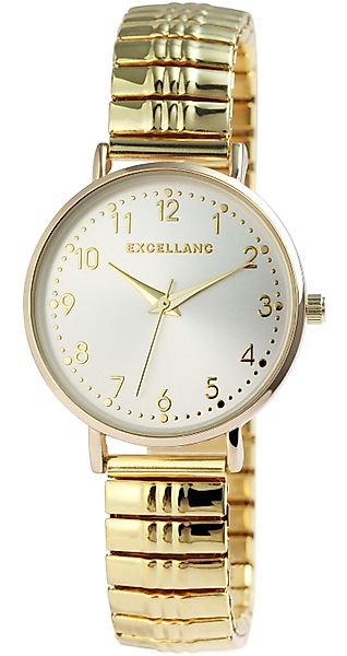 Excellanc Quarzuhr Emily Edelstahl-Zugarmband, Damen, 32 günstig online kaufen