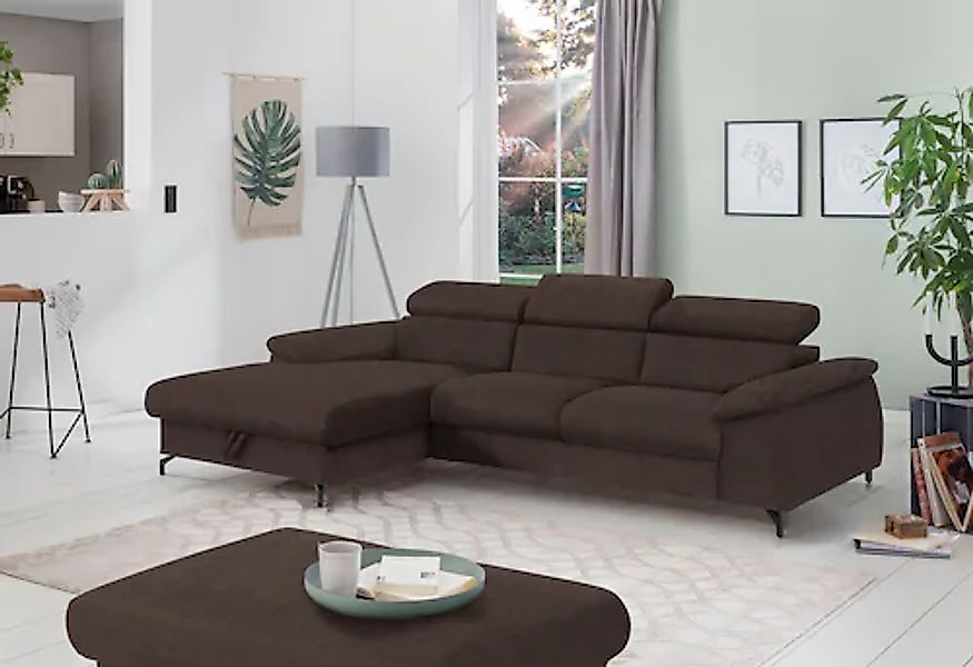 COTTA Polstergarnitur »Komaris L-Form«, (Set), Set bestehend aus: Ecksofa m günstig online kaufen