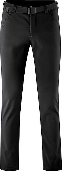 Maier Sports Trekkinghose Perlit M He-Hose el. Softsh. black günstig online kaufen