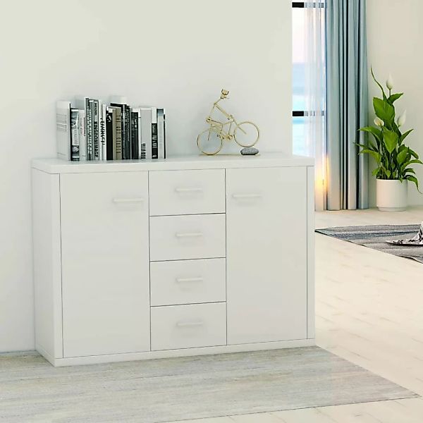 Sideboard Weiß 88 X 30 X 65 Cm Spanplatte günstig online kaufen