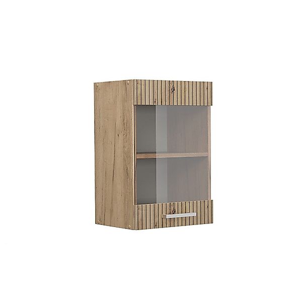 Vicco Glashängeschrank R-Line, Artisan-Eiche/Goldkraft Eiche, 40 günstig online kaufen
