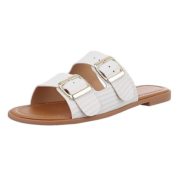 Ital-Design Komfortable Damen-Sandalen mit Eleganten Schnallen günstig online kaufen
