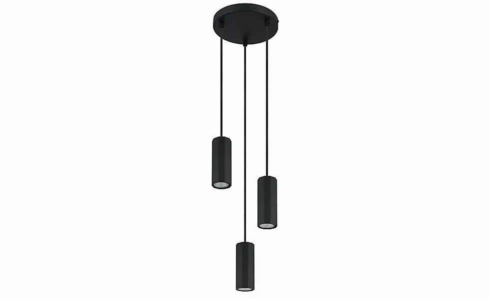 Globo Lighting Pendelleuchte   ¦ schwarz ¦ Maße (cm): B: 21 H: 120  Ø: 21 L günstig online kaufen