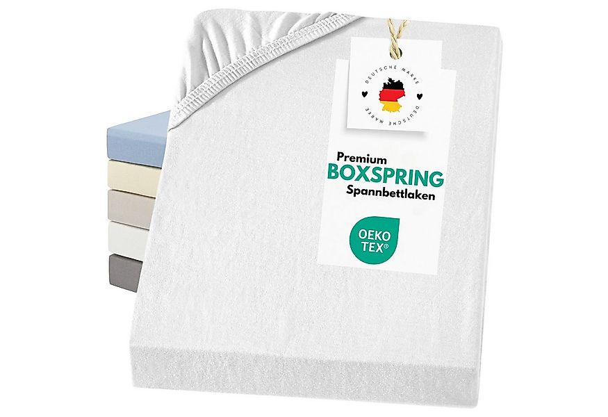 Carpe Sonno Spannbettlaken Boxspringbett Baumwolle 90x200 100x200 140x200 1 günstig online kaufen
