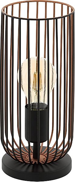 EGLO Tischleuchte ROCCAMENA Tischlampe, Nachttischlampe, schwarz, günstig online kaufen
