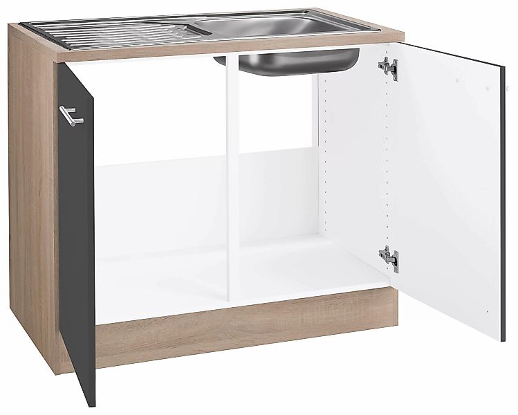 OPTIFIT Spülenschrank "Kalmar", Breite 100 cm günstig online kaufen