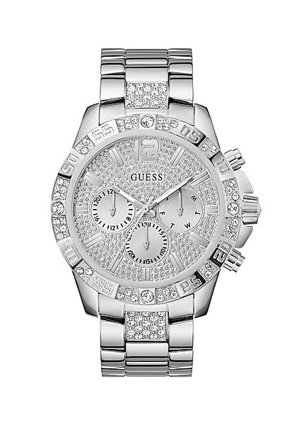 Guess Quarzuhr MAJESTIC, (1-tlg), Quarz-Analoguhr günstig online kaufen