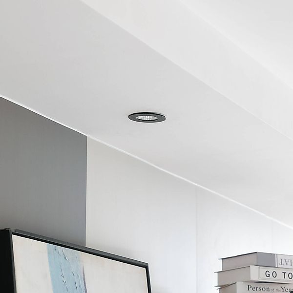 Arcchio LED-Downlight Lirin, schwarz, 3.000K günstig online kaufen