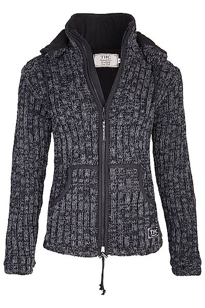 THC Natural Line Strickjacke Schafwollstrickjacke anthrazit 714 (1 Stück, 1 günstig online kaufen
