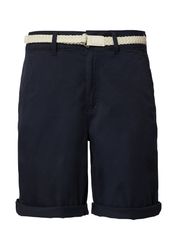 s.Oliver Chinoshorts Sommerhose mit geflochtenem Gürtel günstig online kaufen