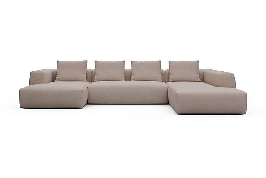 moebelfaktor Wohnlandschaft Fred Relax-Ecke rechts mit 2-Sitzer und Chaisel günstig online kaufen