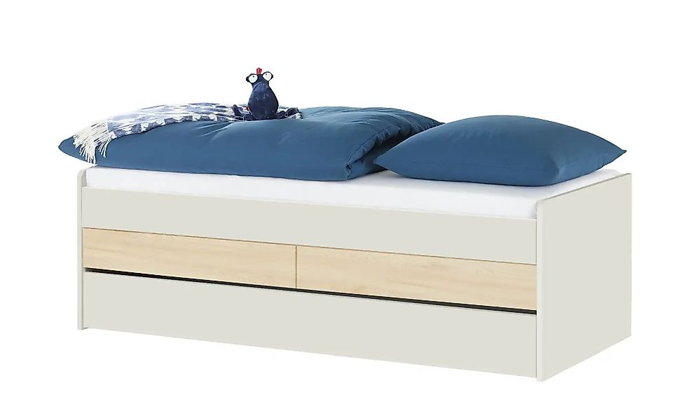 Duobett mit Stauraum  Grow Up ¦ grau ¦ Maße (cm): B: 97 H: 66 Betten > Bett günstig online kaufen