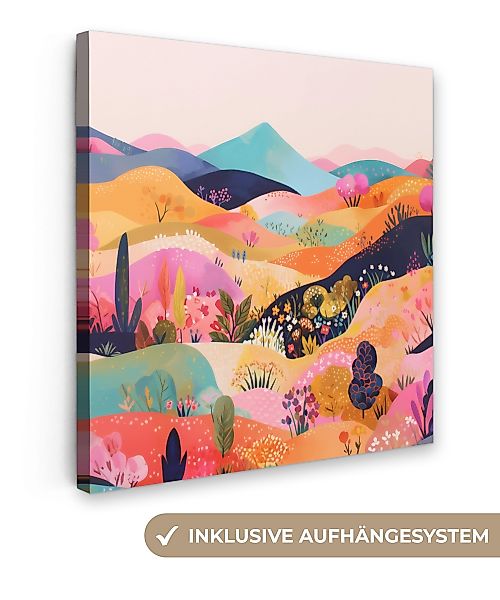 OneMillionCanvasses® Leinwandbild Wogende Hügel - Abstrakte günstig online kaufen