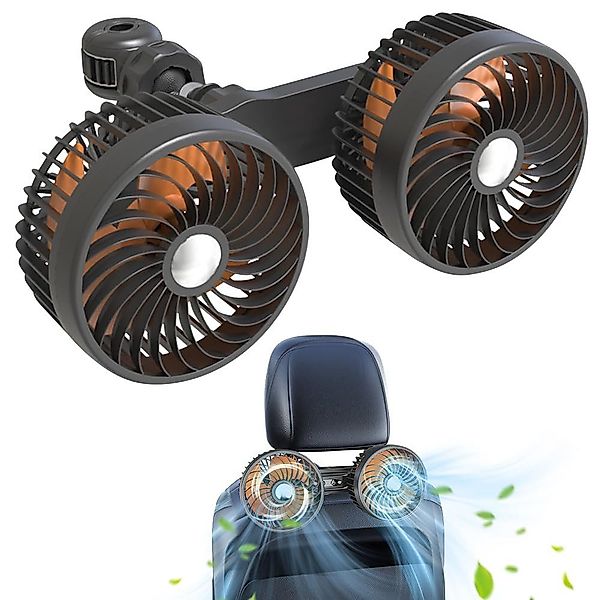 JOYOLEDER Handventilator Ventilator Auto für Rücksitz, günstig online kaufen
