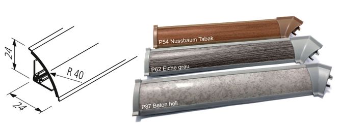 Express Küchen Abschlussleiste Trea WAP 300/400, günstig online kaufen