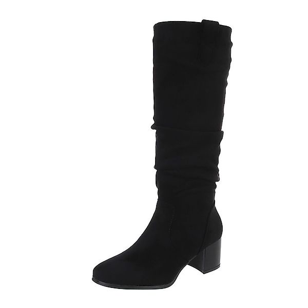 Ital-Design Damen Elegant Stiefel (87108614) Blockabsatz günstig online kaufen
