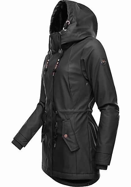 Ragwear Regenmantel "Monadis Rainy Intl.", modischer Regenparka mit kuschli günstig online kaufen