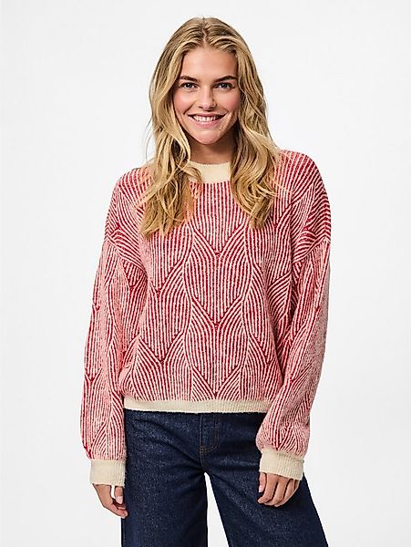 pieces Rundhalspullover PCJENNA LS O-NECK KNIT NOOS BC günstig online kaufen