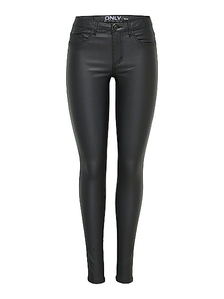 ONLY Onlroyal Rock Coated Skinny Fit Jeans Damen Schwarz günstig online kaufen