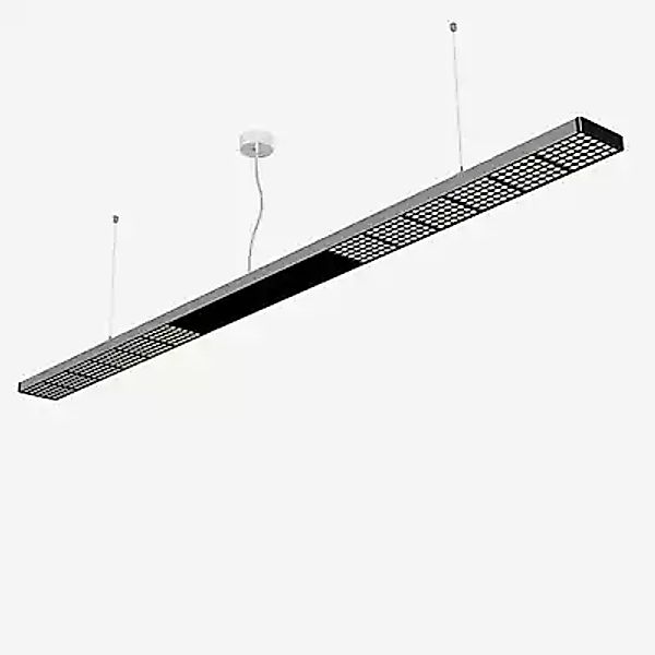 Grau Xt-a Pendelleuchte LED indirekt, satin/schwarz - 153 cm günstig online kaufen