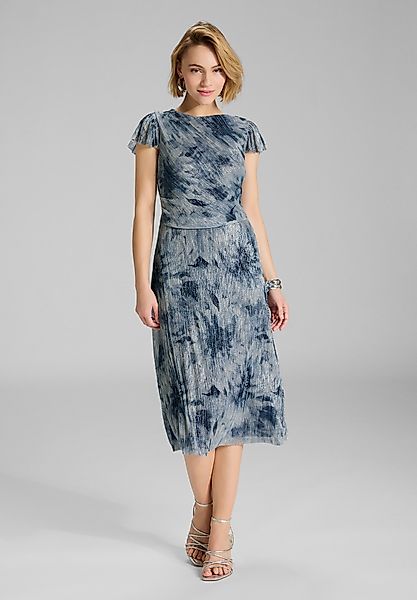 SWING Cocktailkleid Taillierter Schnitt mit fließendem günstig online kaufen
