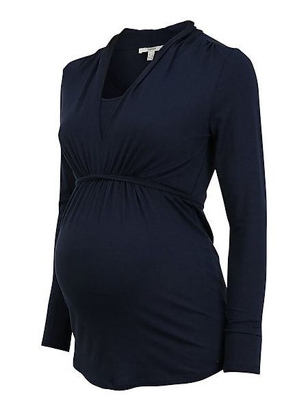 ESPRIT maternity Langarmshirt (1-tlg) Drapiert/gerafft günstig online kaufen