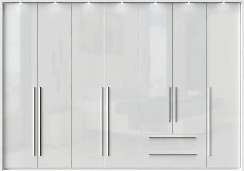 OTTO home Drehtürenschrank "Piano, inklusive Rahmen und Beleuchtung, soft-c günstig online kaufen