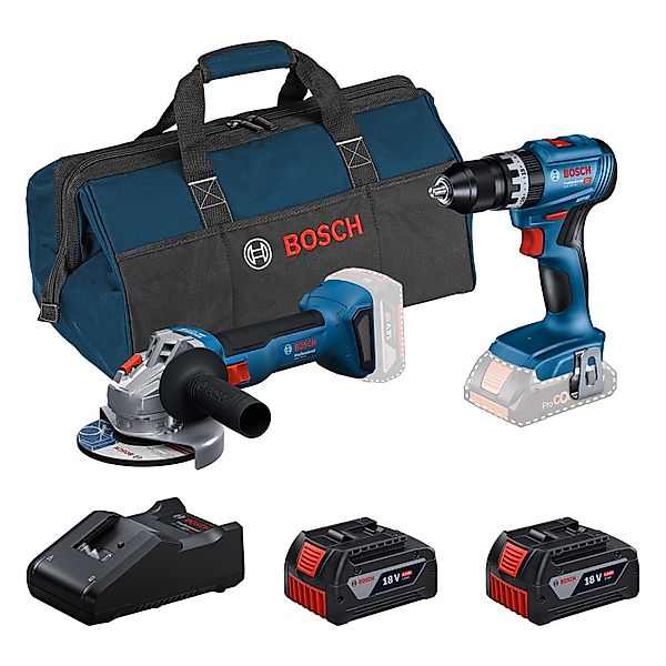 Bosch Professional Werkzeugen-Set mit 18V-Werkzeugen 2-teilig günstig online kaufen