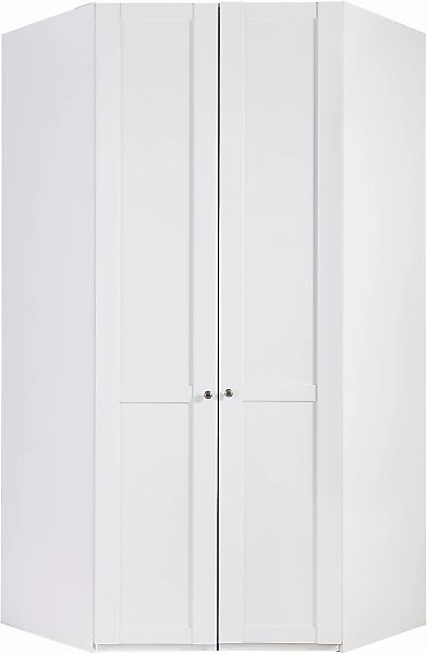 Wimex Eckkleiderschrank "New York" inklusive LED Beleuchtung innen günstig online kaufen