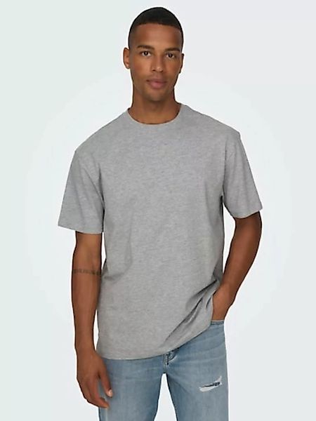ONLY & SONS Rundhalsshirt "ONSFRED RLX SS TEE" günstig online kaufen
