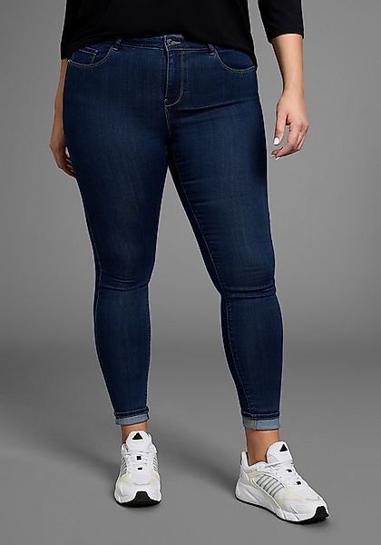 ONLY CARMAKOMA Skinny-fit-Jeans CARTHUNDER PUSH UP REG SK JNS günstig online kaufen