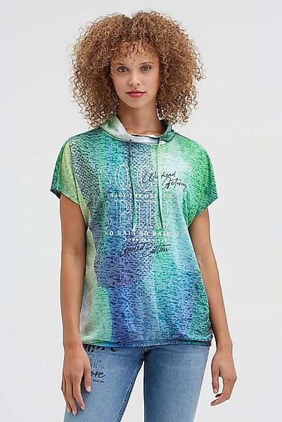 SOCCX Rundhalsshirt mit Gummizug im Saum günstig online kaufen