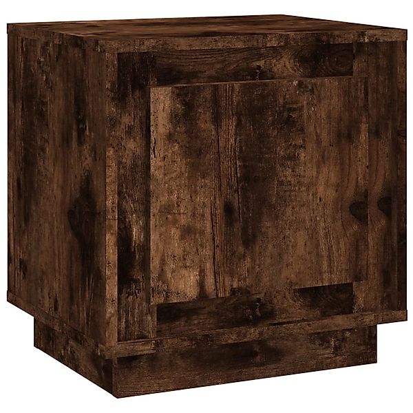 vidaXL Nachttisch Nachttisch Räuchereiche 44x35x45 cm günstig online kaufen