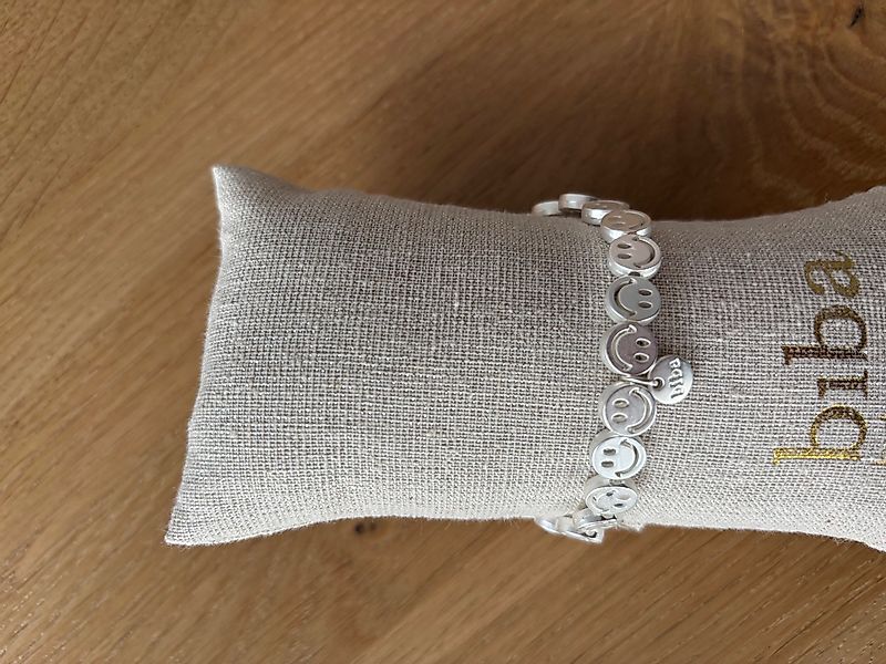 BiBA Armband Armband metall, Smile silber günstig online kaufen