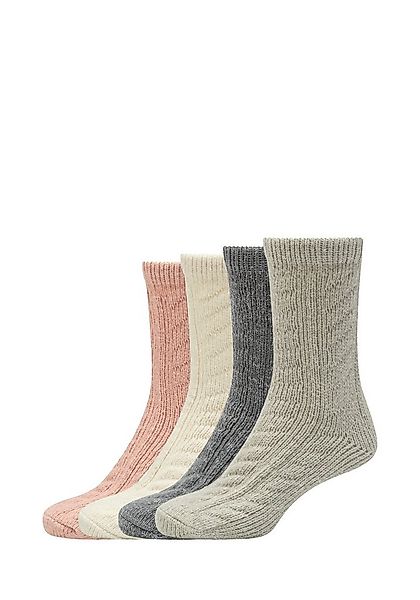 s.Oliver Socken warm & cozy (4-Paar) mit elastischem Bund günstig online kaufen