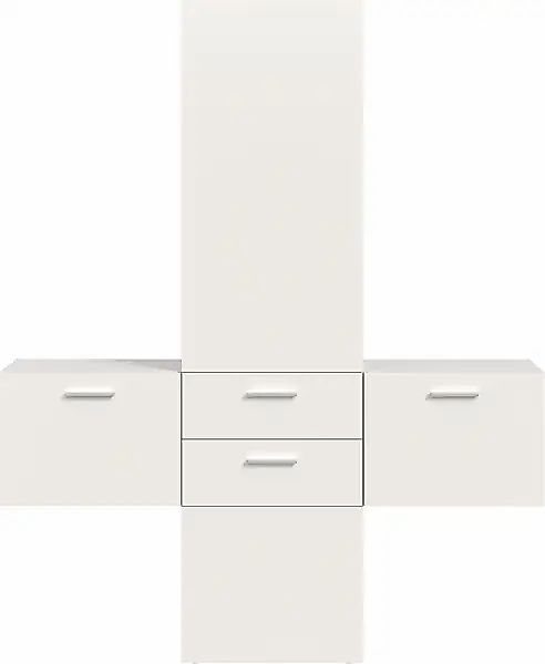 INOSIGN Garderoben-Set, (Set, 3 St.), Lumo, Garderobenset Breite 156 cm, Sp günstig online kaufen
