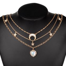 Coonoor Perlenkette Mehrreihige Halsketten für Damen,Boho günstig online kaufen