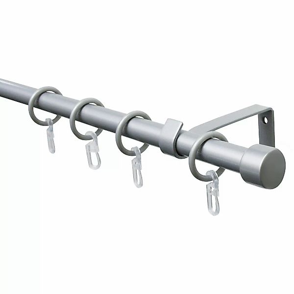 GARDINIA Gardinenstange »Set Metall«, 1 läufig-läufig, ausziehbar, 1-Lauf günstig online kaufen