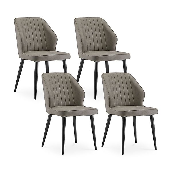 Ofcasa Esszimmerstuhl Kunstlederstühle (4er Set), Wohnzimmerstühle günstig online kaufen