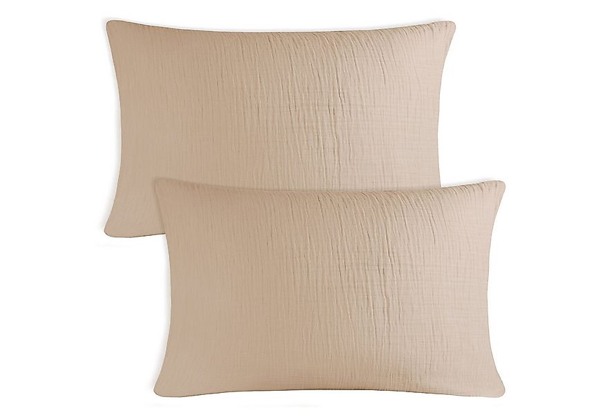 Blumtal Kissenbezug Musselin Kissenbezug - Oeko-TEX zertifiziertes Musselin günstig online kaufen