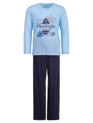 Henry Terre Schlafanzug Pyjama Set Langarm günstig online kaufen